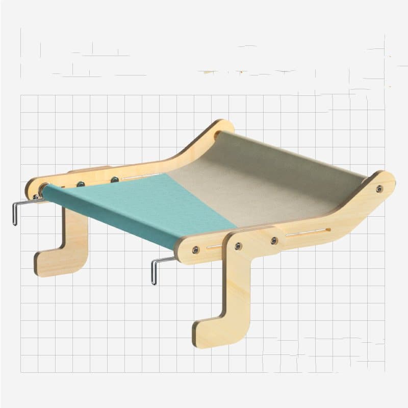 Cat Supplies Balcony Hanging Pet Bed - Festuca fortunei, Regular