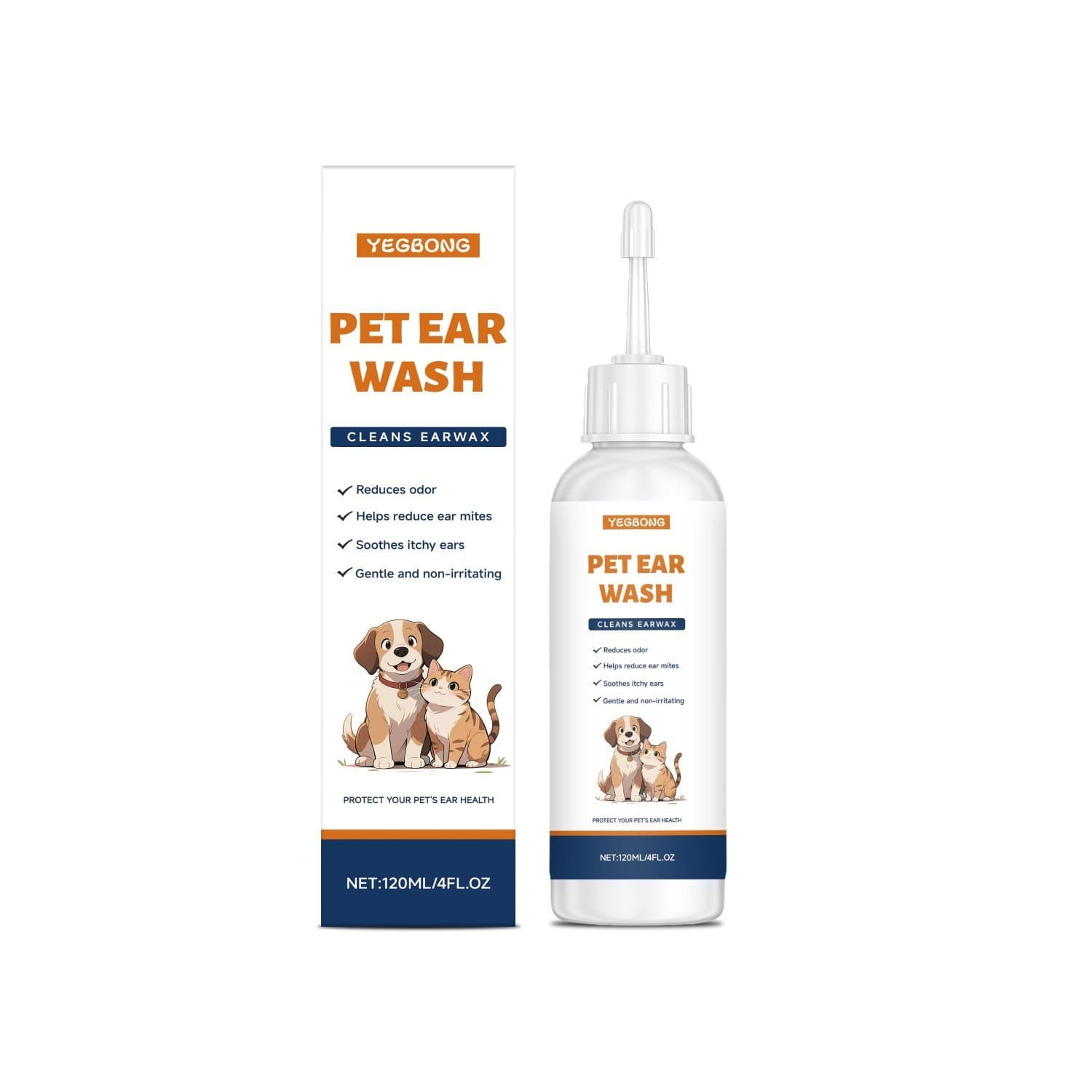 Pet Ear Wash - 120ml