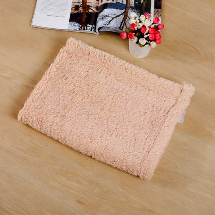 Dog Cat Blanket Mat Pet Supplies - Beige, L